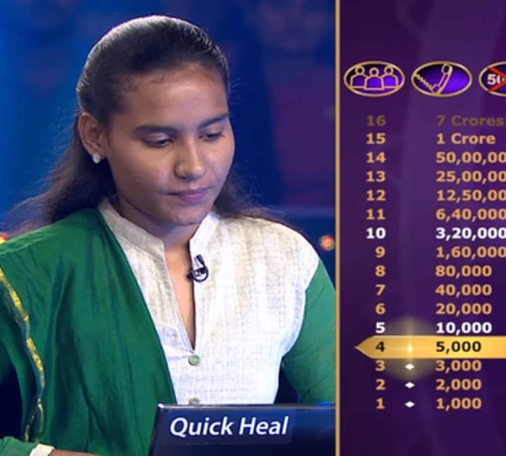amitabh bachchan show kbc centestant Sayeeda Asma won 12 lakh 50 thousand rupees 