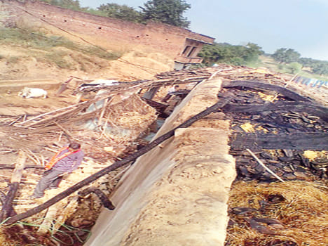 The property of millions of farmers by fire