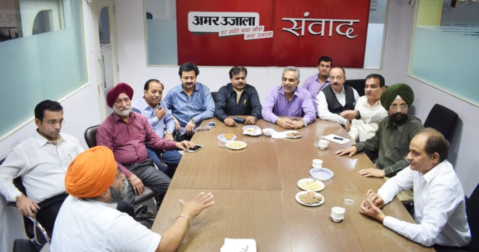 Amarujala samvad on GST effect, chandigarh news