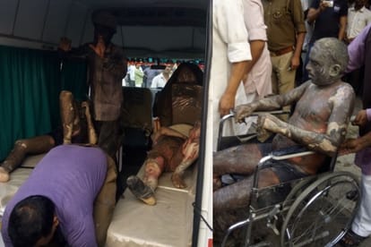 carelessness behind NTPC explosion.