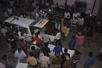 accident in NTPC plant in raebareli.
