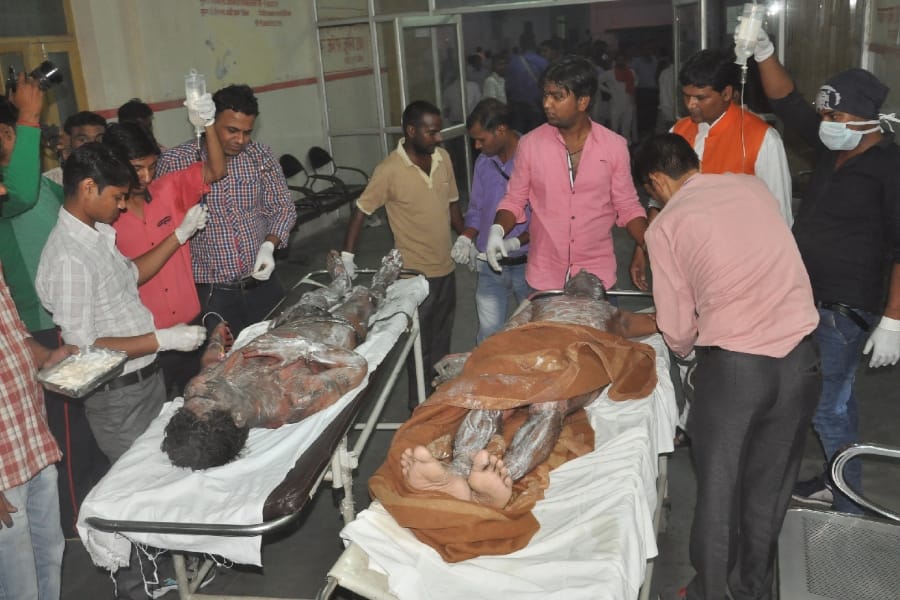 District magistrate submits his report to up government on ntpc accident