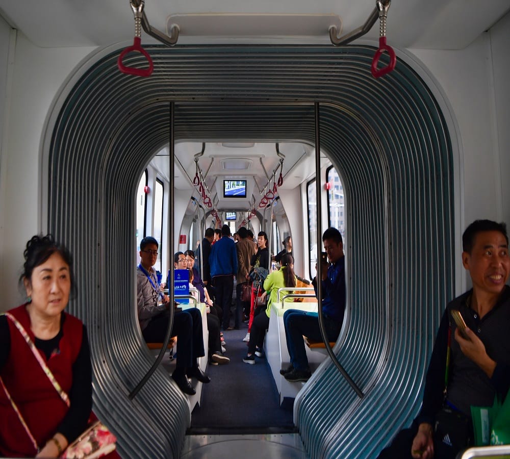 worlds first smart train in the china