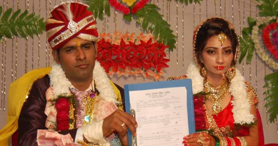 uniqur marriage at sonipat, bride groom take oath of organs donation, body donation