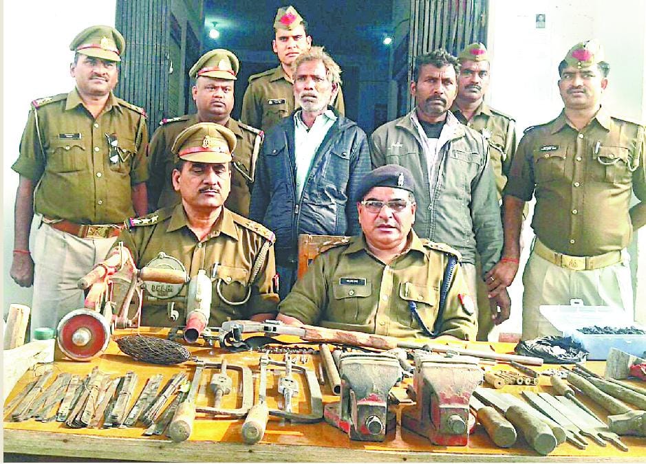 Illegal arms factory caught, two arrested