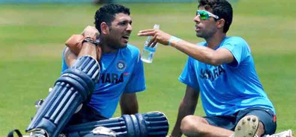 yuvraj singh dance video seeing ashish nehra gets viral on social media