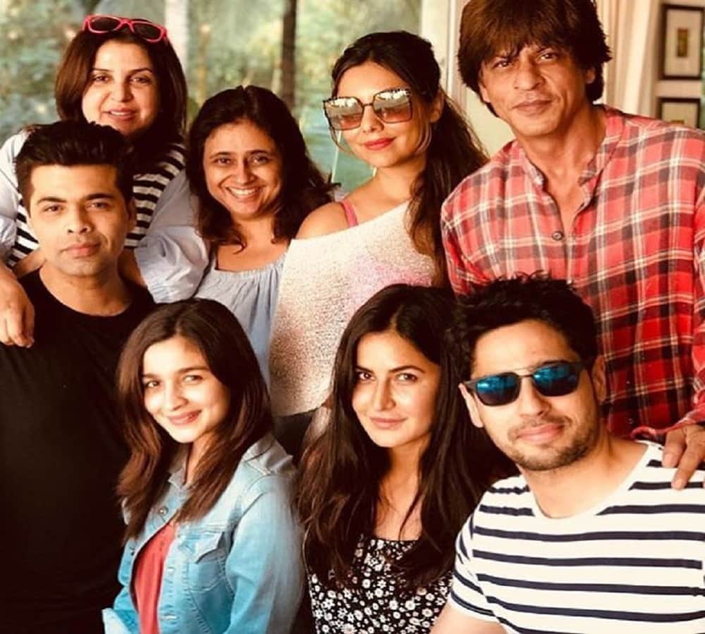 ranbir kapoor two ex-girlfriend ingored each other on shahrukh birthday