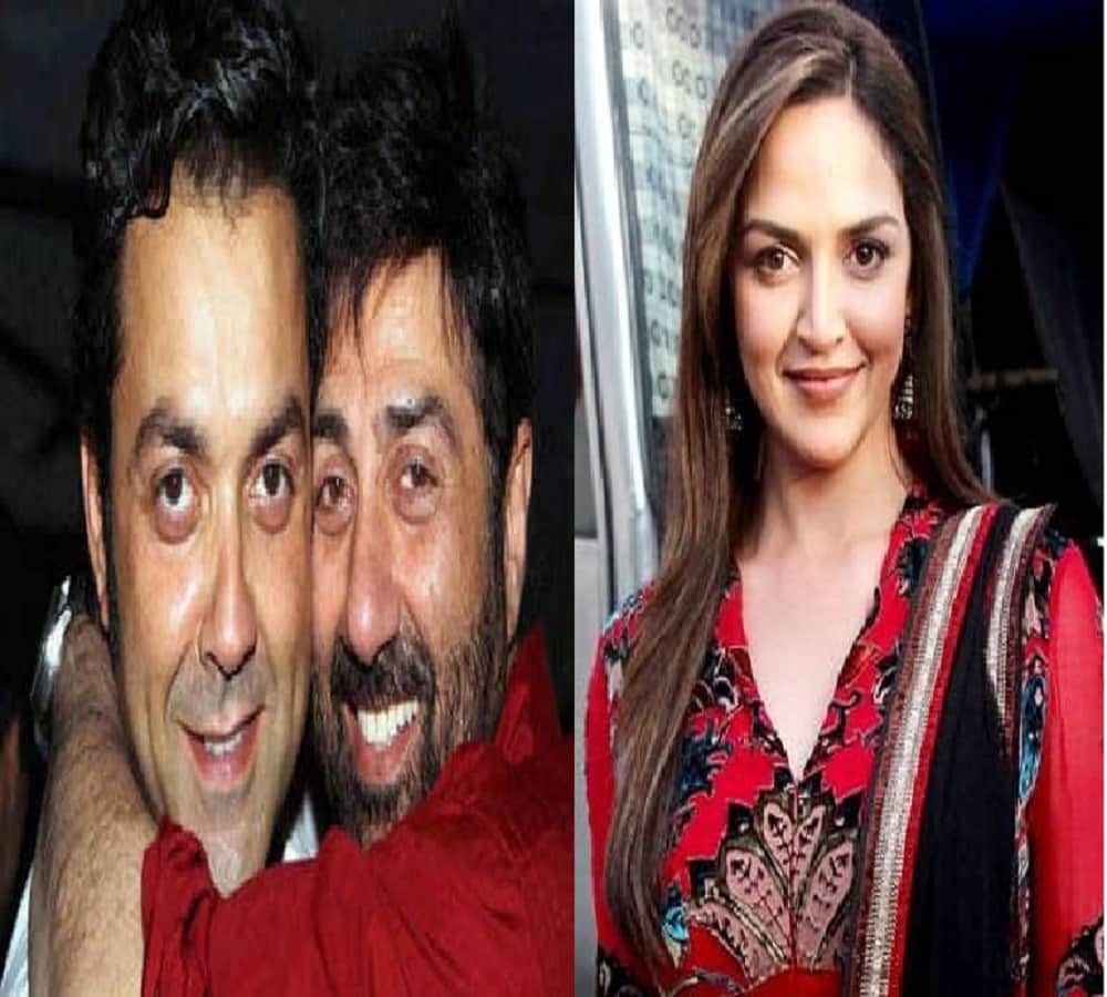 sunny Deol and Bobby Deol's sister love for esha deol