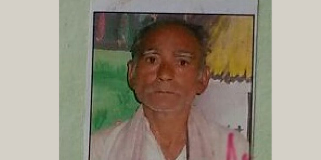 Farmer died due to non-irrigating his field