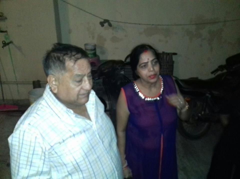 three days girl child thrown outside house at ambala city