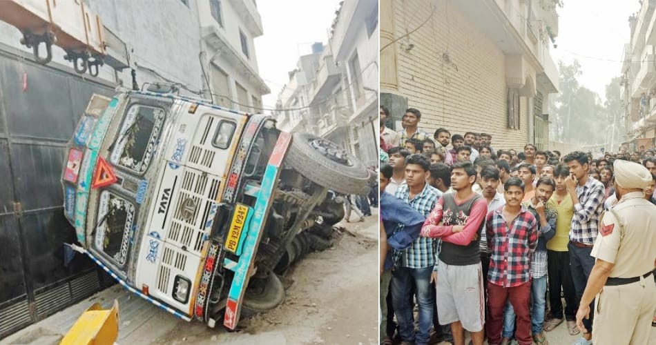Two laborer died by drowning under truck