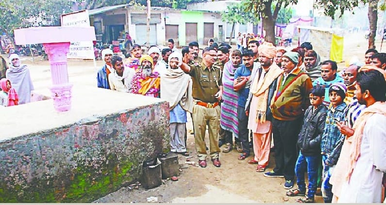 Ambedkar statue damaged