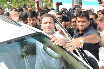 gujarat election 2017 congress put their foot in bjp shoes  