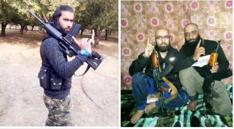 Photo of Viral with modern weapons of Hizb terrorists