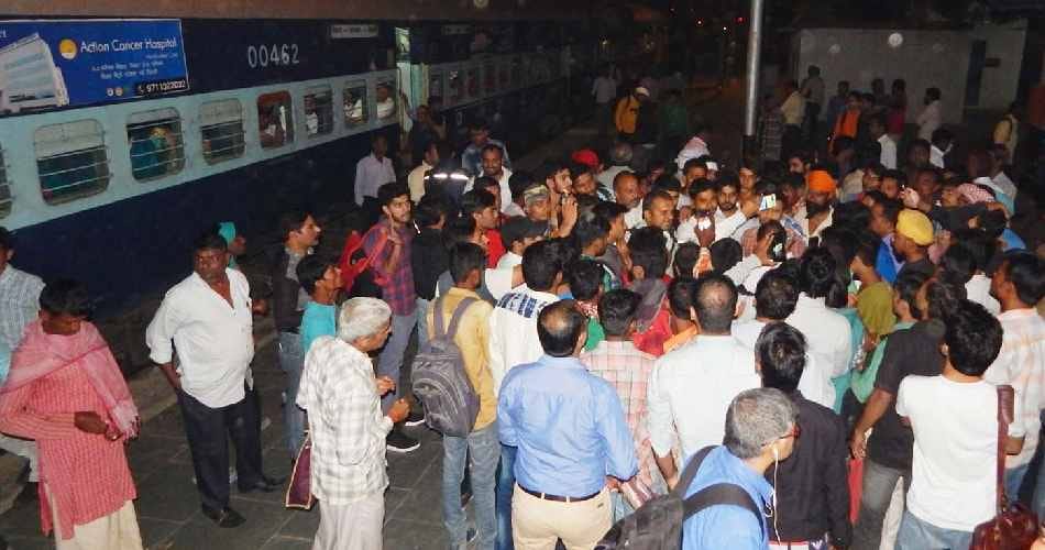 himalayan queen express driver used emergency break, passengers threatened