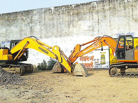 Two Pokeland, near the mine, got possession by the police