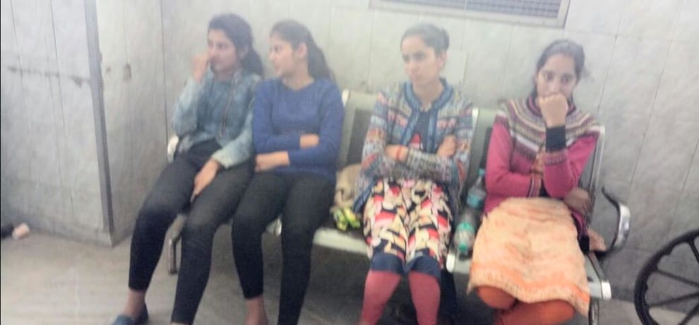  injured school children statement on bus accident in agra