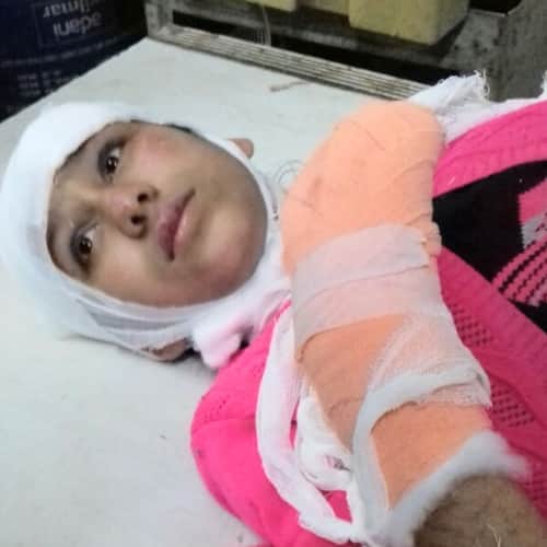 himachal school bus accident at agra nh two