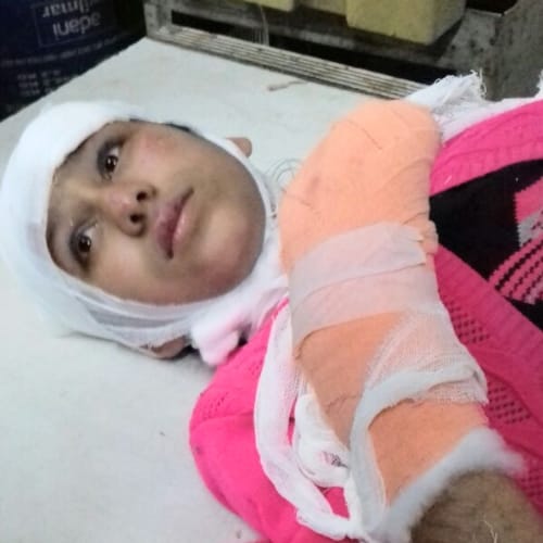 himachal school bus accident at agra nh two