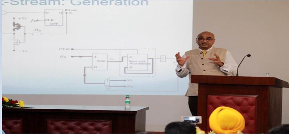 Work shop in Graphic Era University for electronics and electrical research