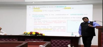 Work shop in Graphic Era University for electronics and electrical research
