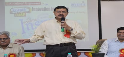 National Program with theme 'Innovation in Science'  held at Invertis University in Bareilly