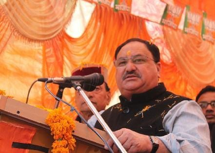 शिलान्यास पट्टिका में होनी चाहिए नैयर की फोटो : नड्डा