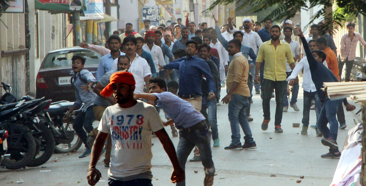 Chaos in kashi vidyapeeth student election