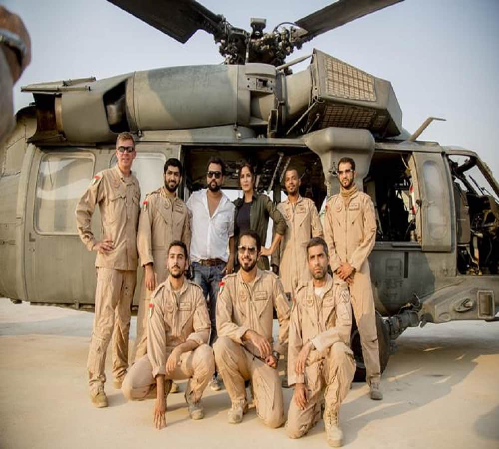 hollywood star Tom Struthers makes action scene in film Tiger Zinda Hai