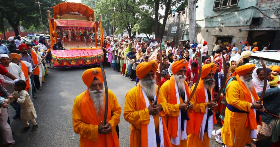 Nagar Kirtan taken out with religious fervour in Chandigarh
