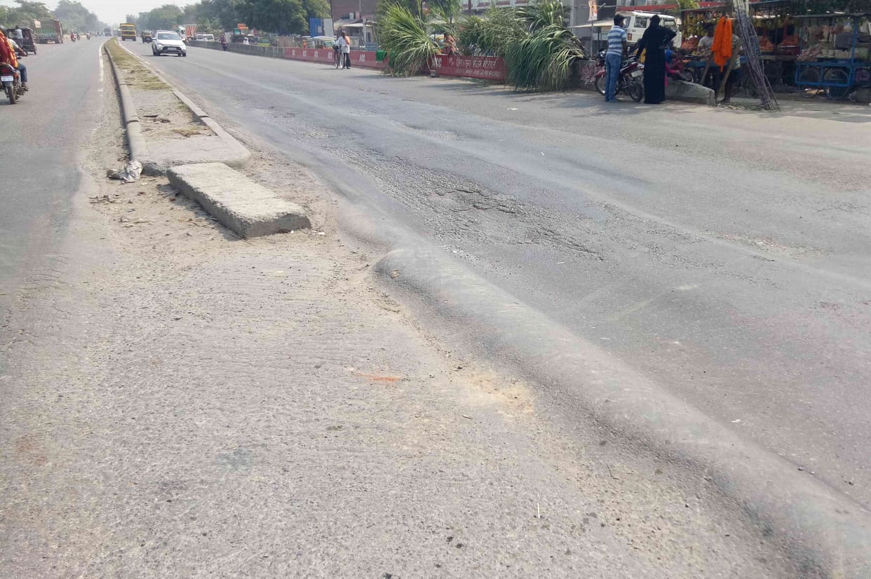 एनएचआई बेपरवाह, हाइवे पर लग रहे हिचकोले