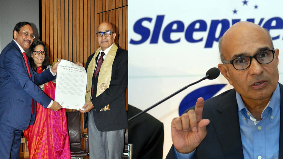sleepwell matresses owner rahul gautam in iit kanpur