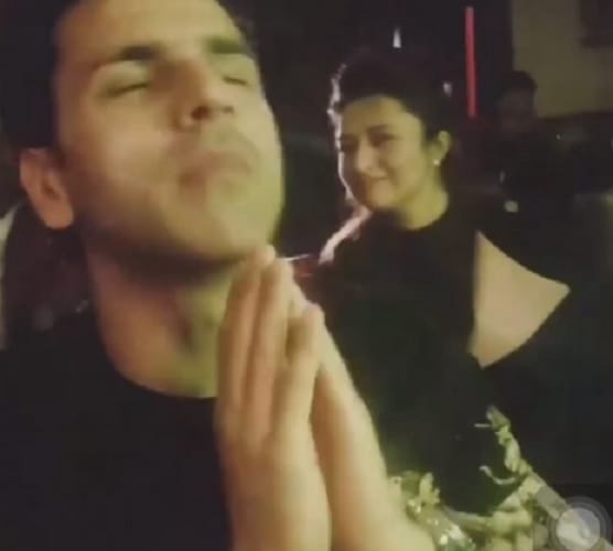 See Vivek Dahiya reaction When A Belly Dancer Got Close To Him In Front Of Divyanka Tripathi
