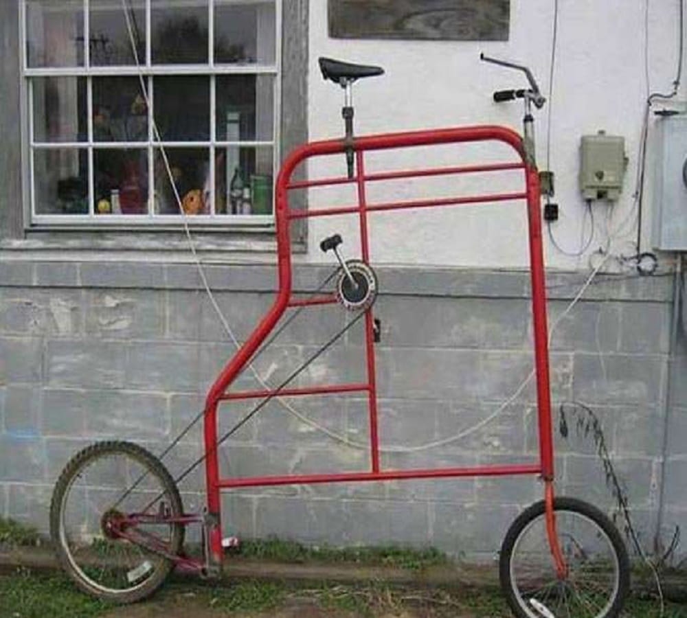 These are the seven most weird bicycles in the world