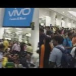 आईजीआई एयरपोर्ट पर लोगों की भीड़