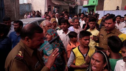 conflict in agra over castism
