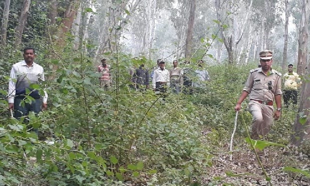 आमपोखरा रेंज मे हाथी दांत प्रकरण