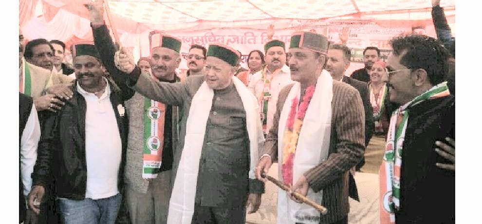 himachal assembly election cm virbhadra criticised bjp in rampur bushahr