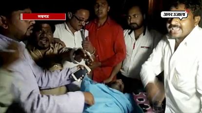 Congress leader Throw shoe on ex-MLA for ticket cutting.