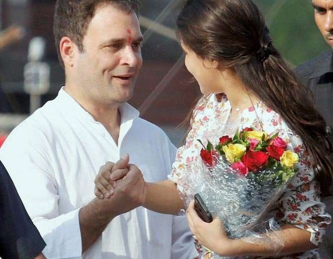 Rahul Gandhi goes viral on social media by dog pidi selfie and akido