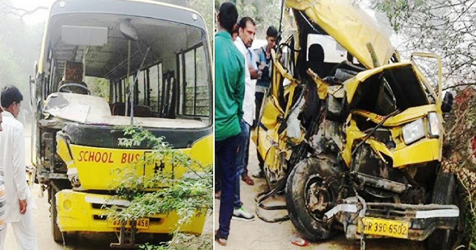 4 killed as school van collides with school bus in Hisar district
