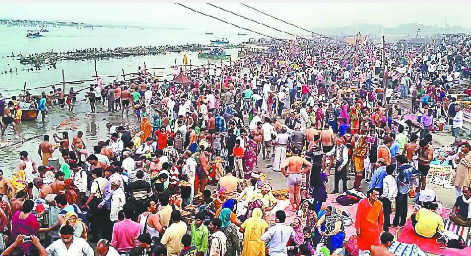 bhurri ganga nadi par mele  kaa subhaarambh
