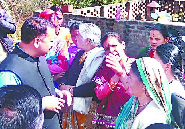 BJP's double engine fail : Karan