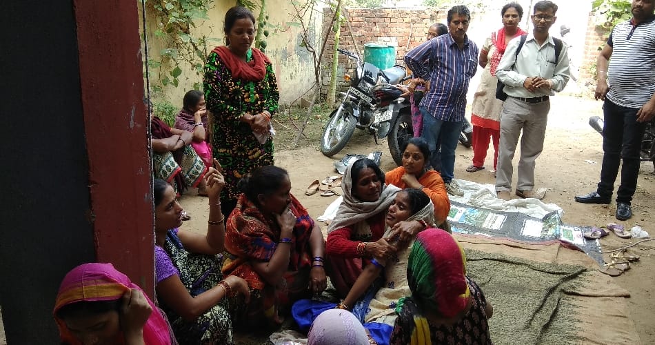 A son murdered his father in Deoria of uttar pradesh