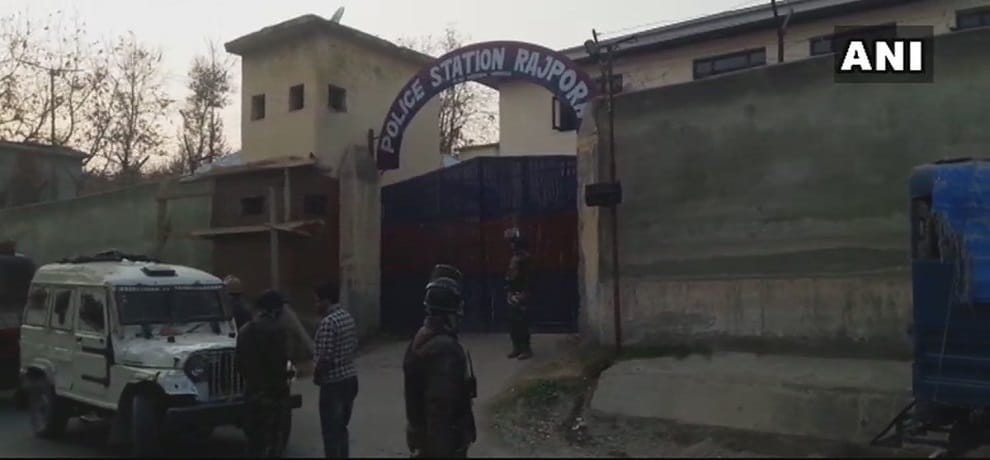 Terrorist attack Rajpora Police station in Jammu and Kashmir