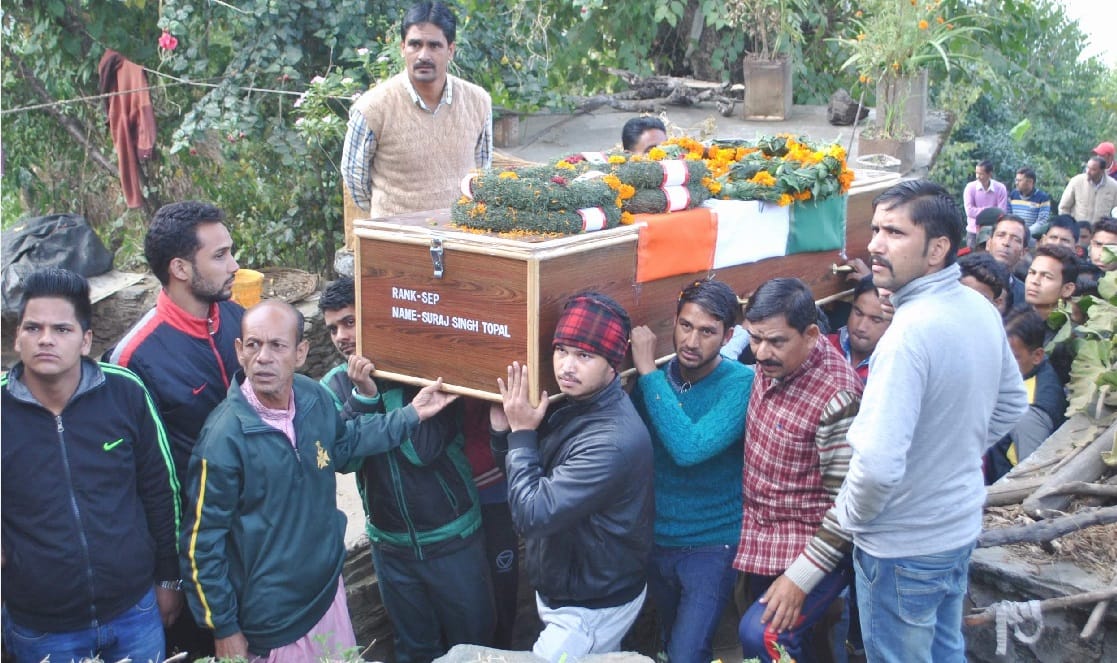 martyr suraj singh topal from utarakhand bravery story