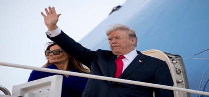 american president Donald trump one year in white house, take a look