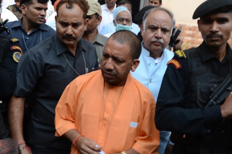 yogi adityanath upset for not registering case in NTPC explosion.