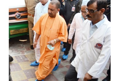 yogi adityanath upset for not registering case in NTPC explosion.