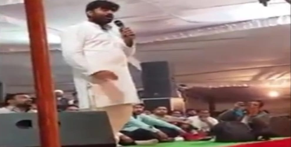 Video Viral : Akhilesh close atul pradhan gave a controversial statement